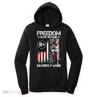 Freedom Is My Second Favorite F Word Women's Hoodie thumb 0