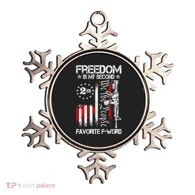 Freedom Is My Second Favorite F Word Ornament