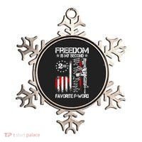 Freedom Is My Second Favorite F Word Ornament thumb 0