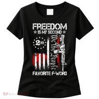 Freedom Is My Second Favorite F Word Women's T-Shirt thumb 0