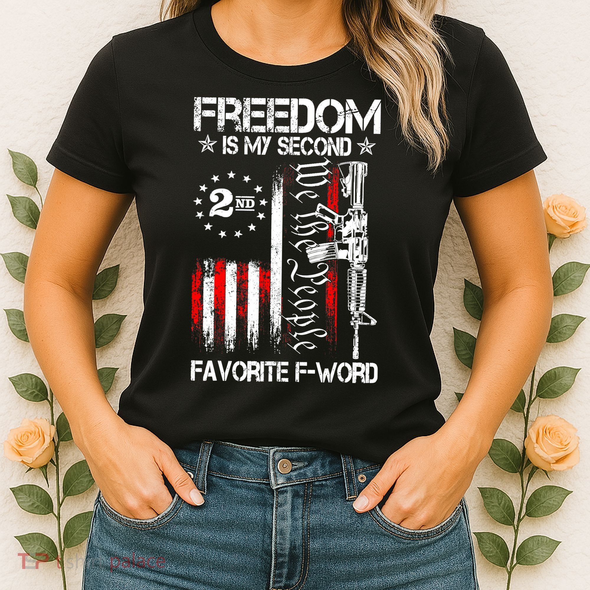 Freedom Is My Second Favorite F Word Women's T-Shirt