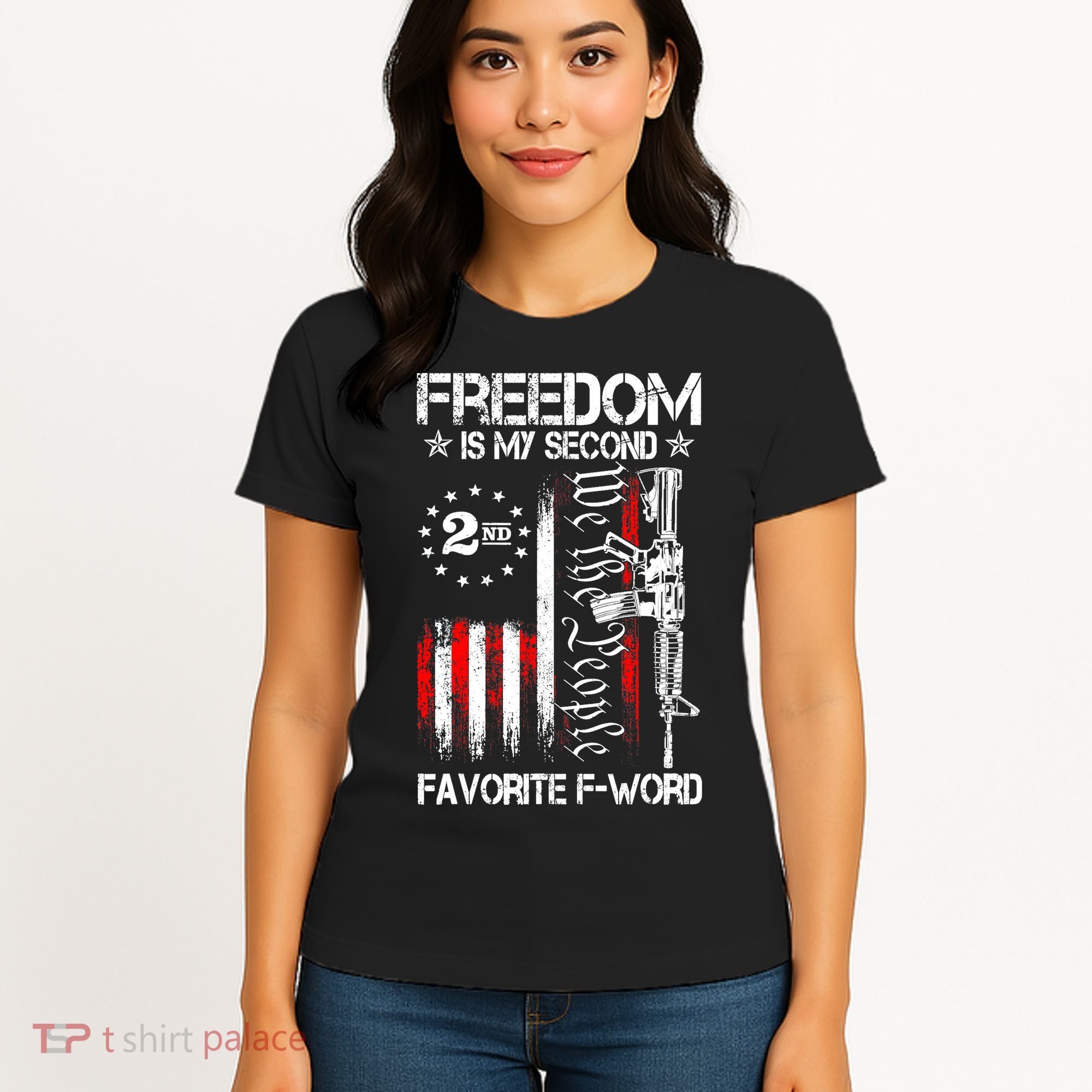 Freedom Is My Second Favorite F Word Women's T-Shirt