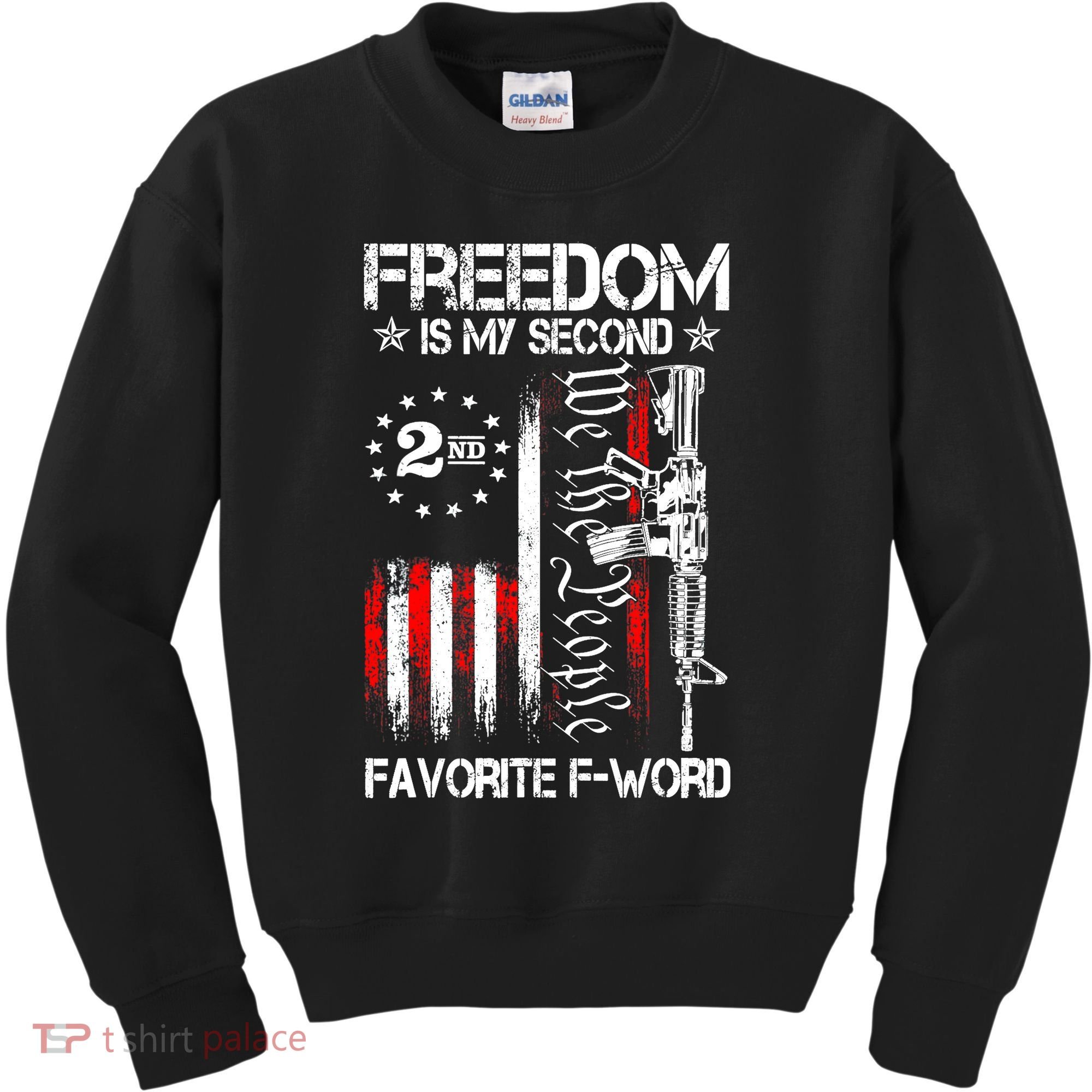 Freedom Is My Second Favorite F Word Kids Sweatshirt