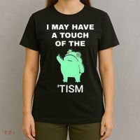 Frog I May Have A Touch Of The Tism T-Shirt thumb 4