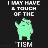 Frog I May Have A Touch Of The Tism Women's Hoodie thumb 2