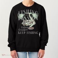Fishing Is My Passion Women's Sweatshirt thumb 0