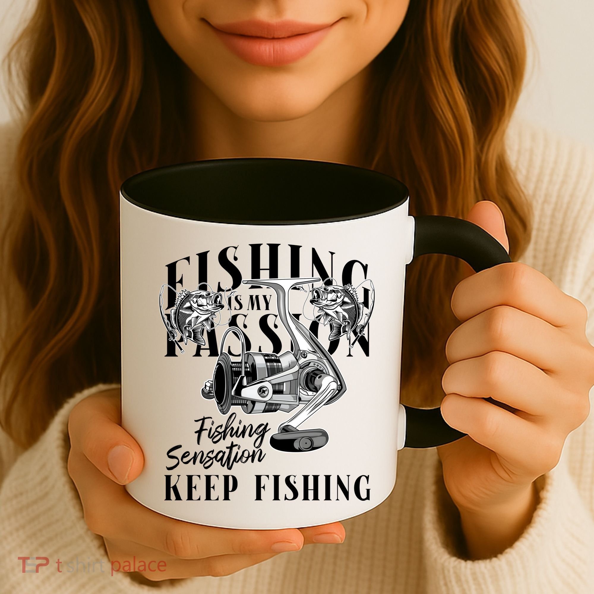 Fishing Is My Passion Coffee Mug