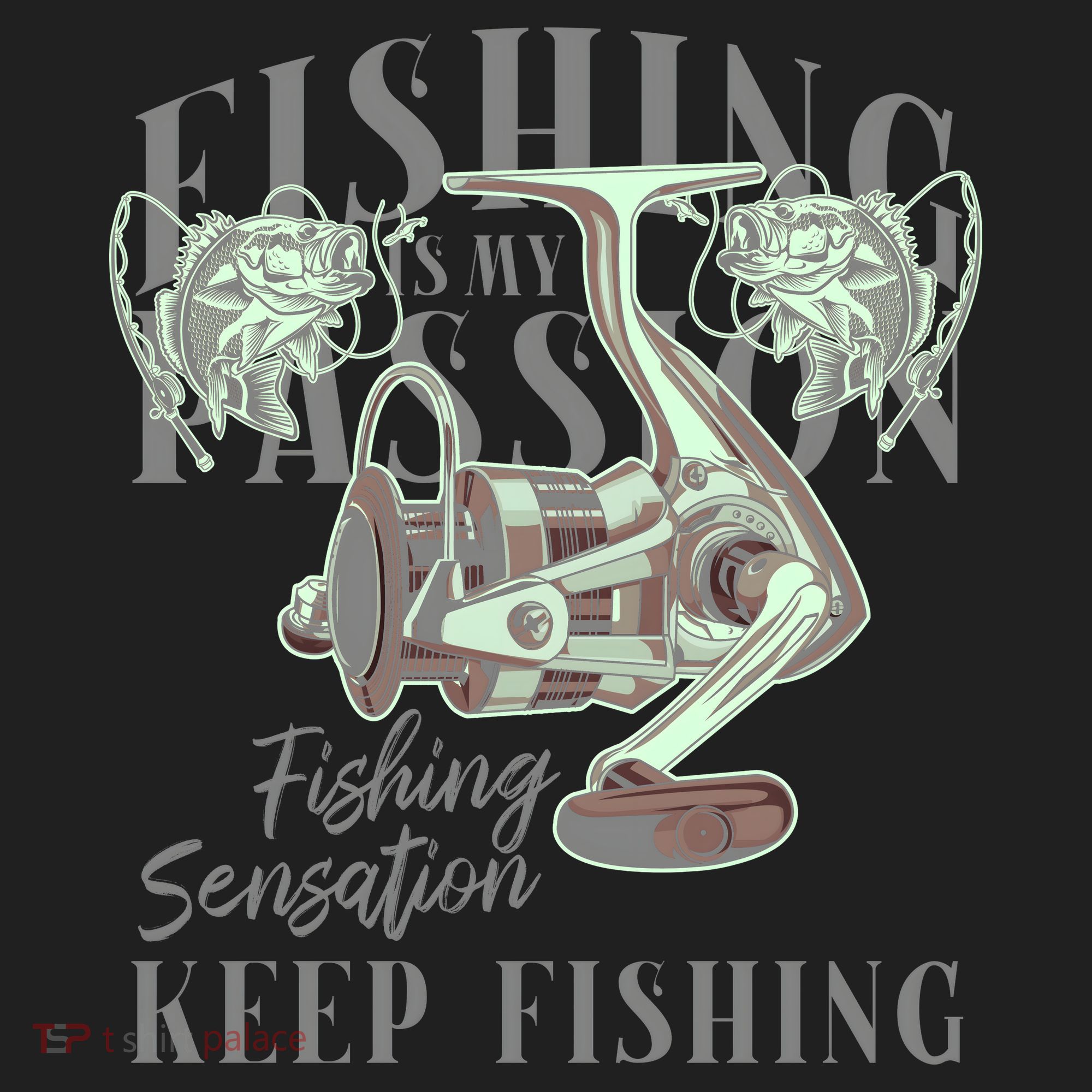 Fishing Is My Passion 11oz C Handle Ceramic Mug