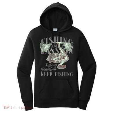 Fishing Is My Passion Women's Hoodie