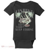 Fishing Is My Passion Baby Bodysuit thumb 0