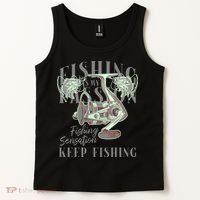 Fishing Is My Passion Tank Top thumb 2