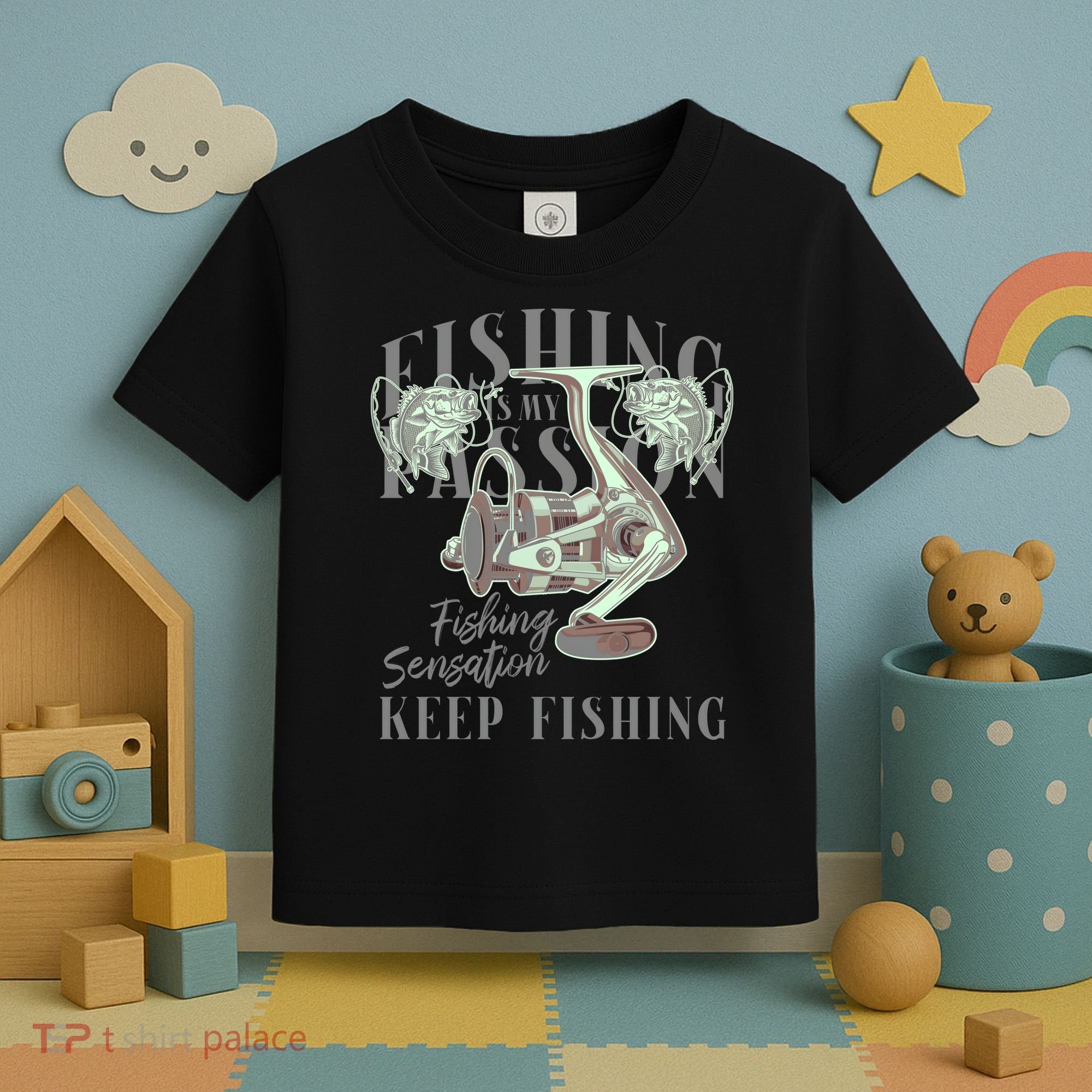 Fishing Is My Passion Toddler T-Shirt