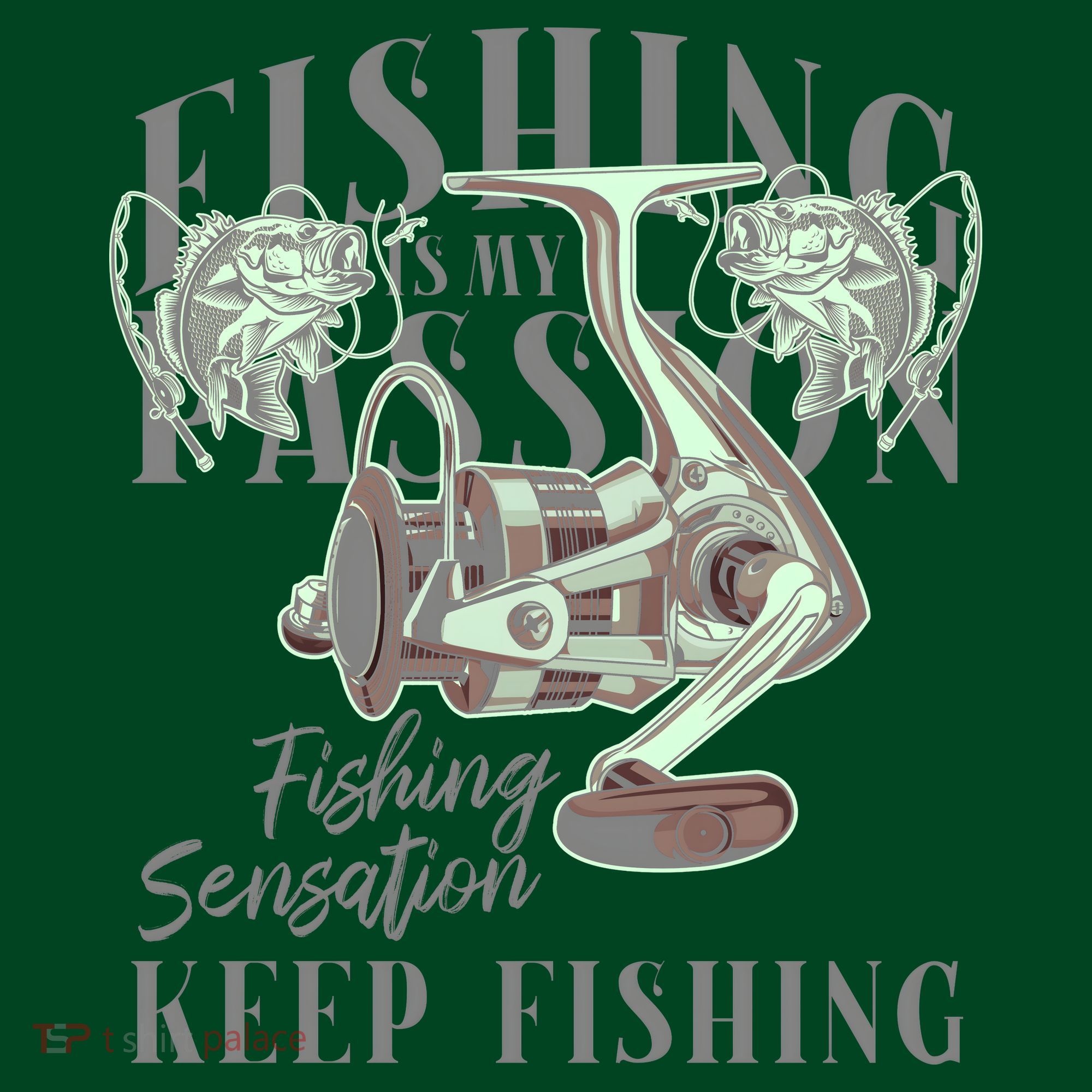 Fishing Is My Passion Button