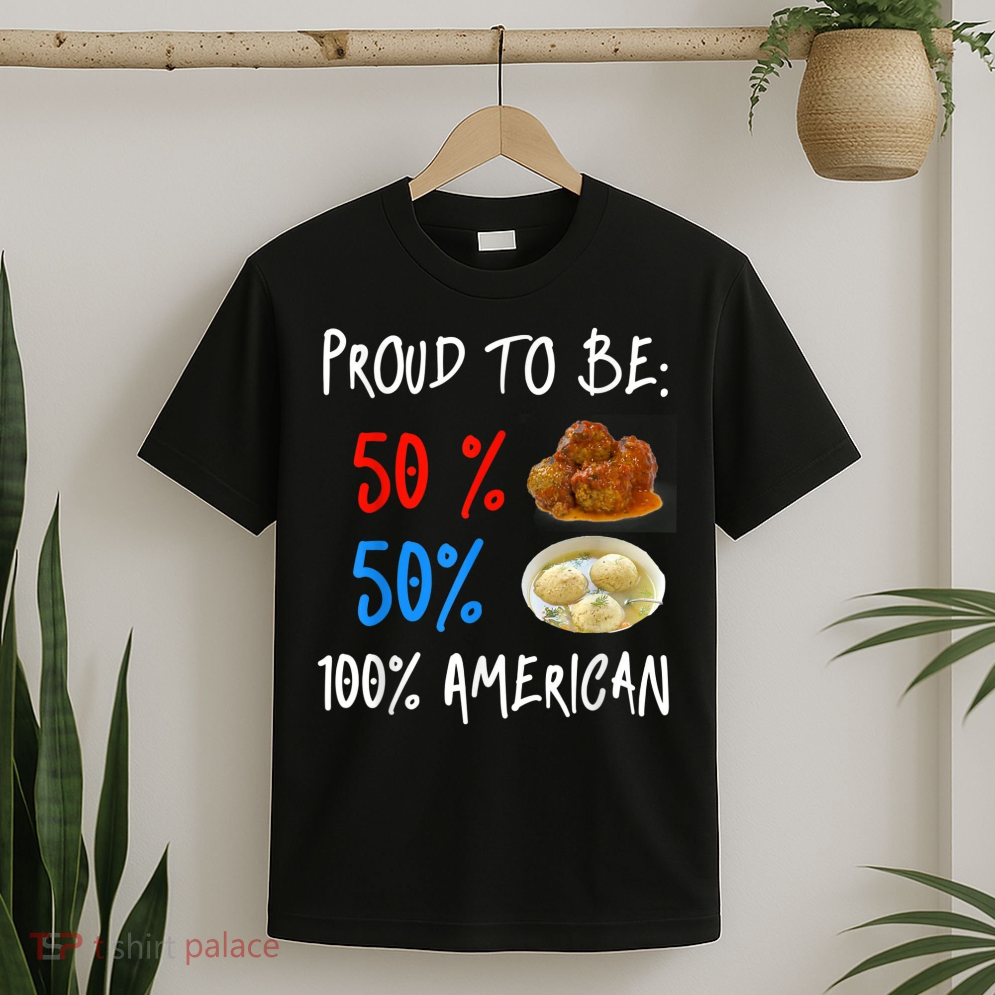 Funny Italian Meat Matzoh Ball Jewish Food Lover T-Shirt