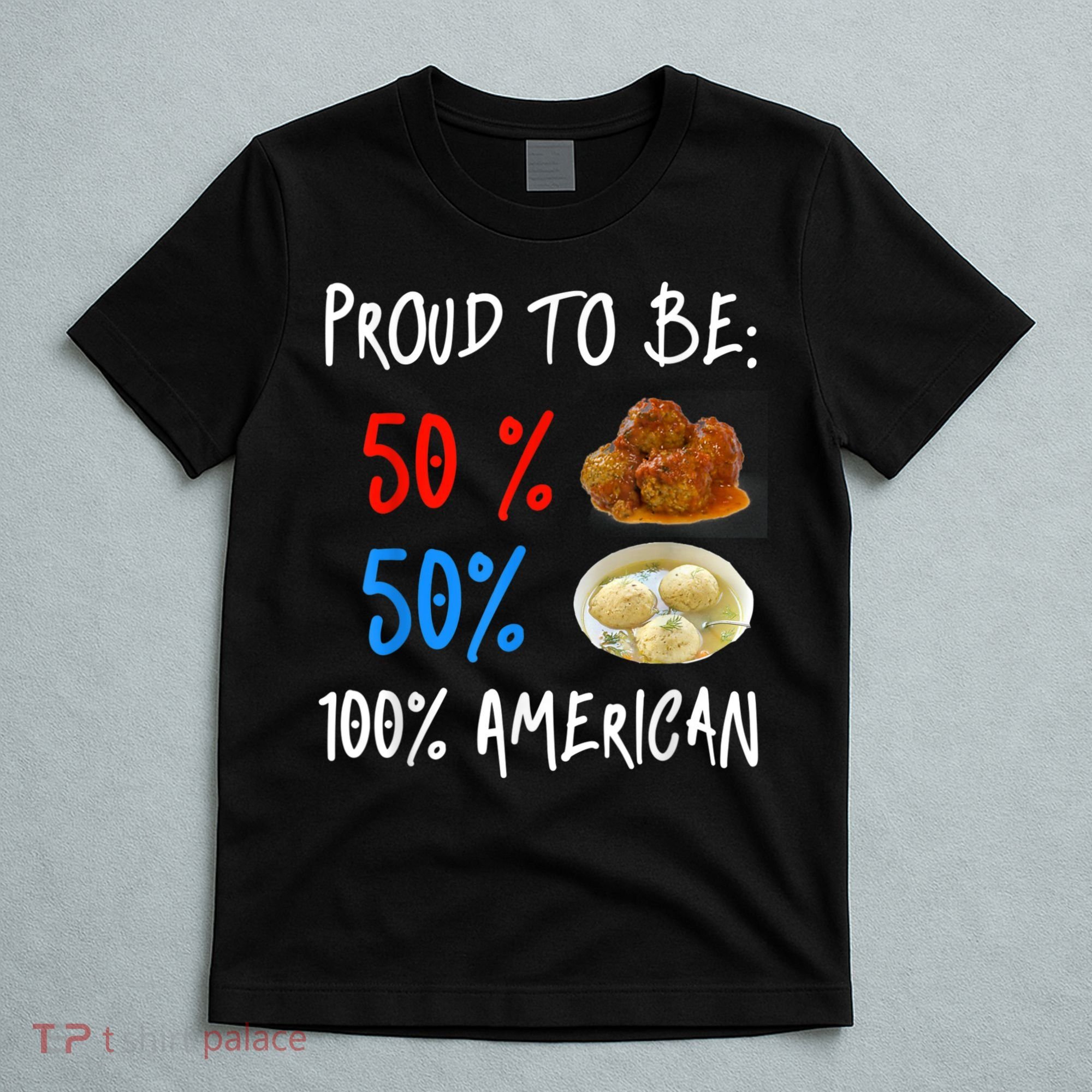 Funny Italian Meat Matzoh Ball Jewish Food Lover T-Shirt