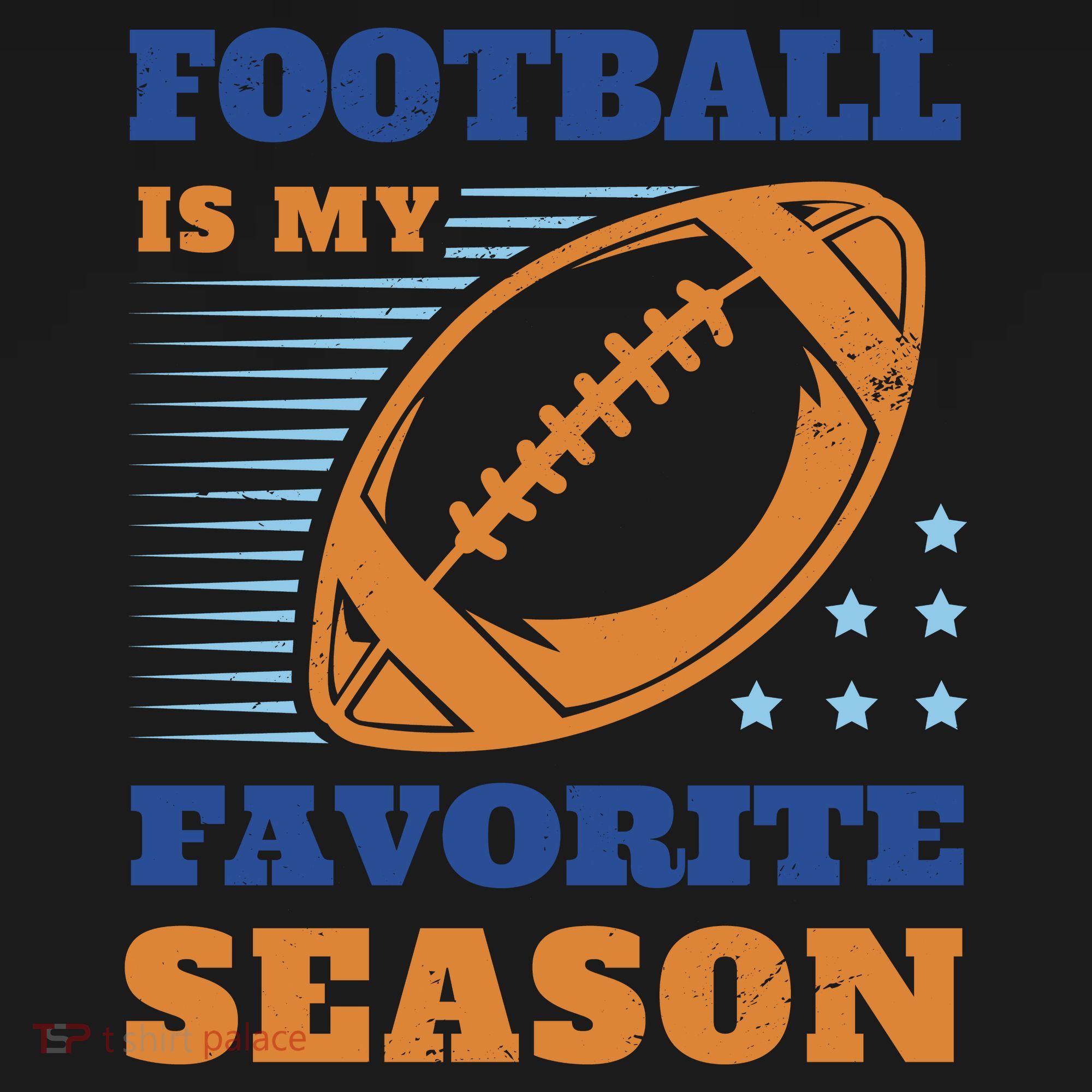 Football Is My Favorite Season Coaster