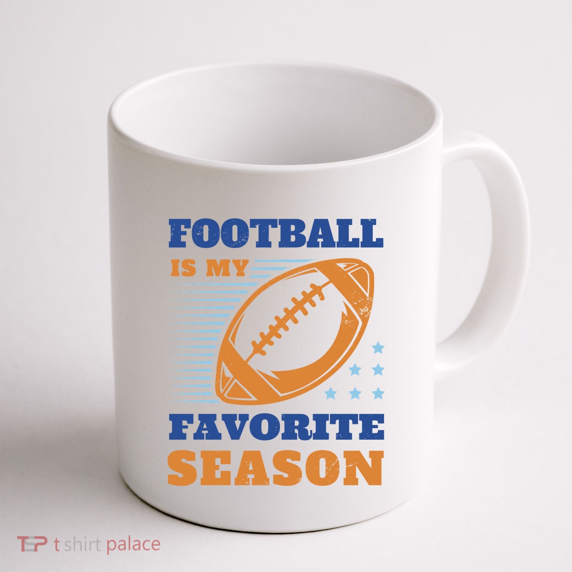 Football Is My Favorite Season Coffee Mug