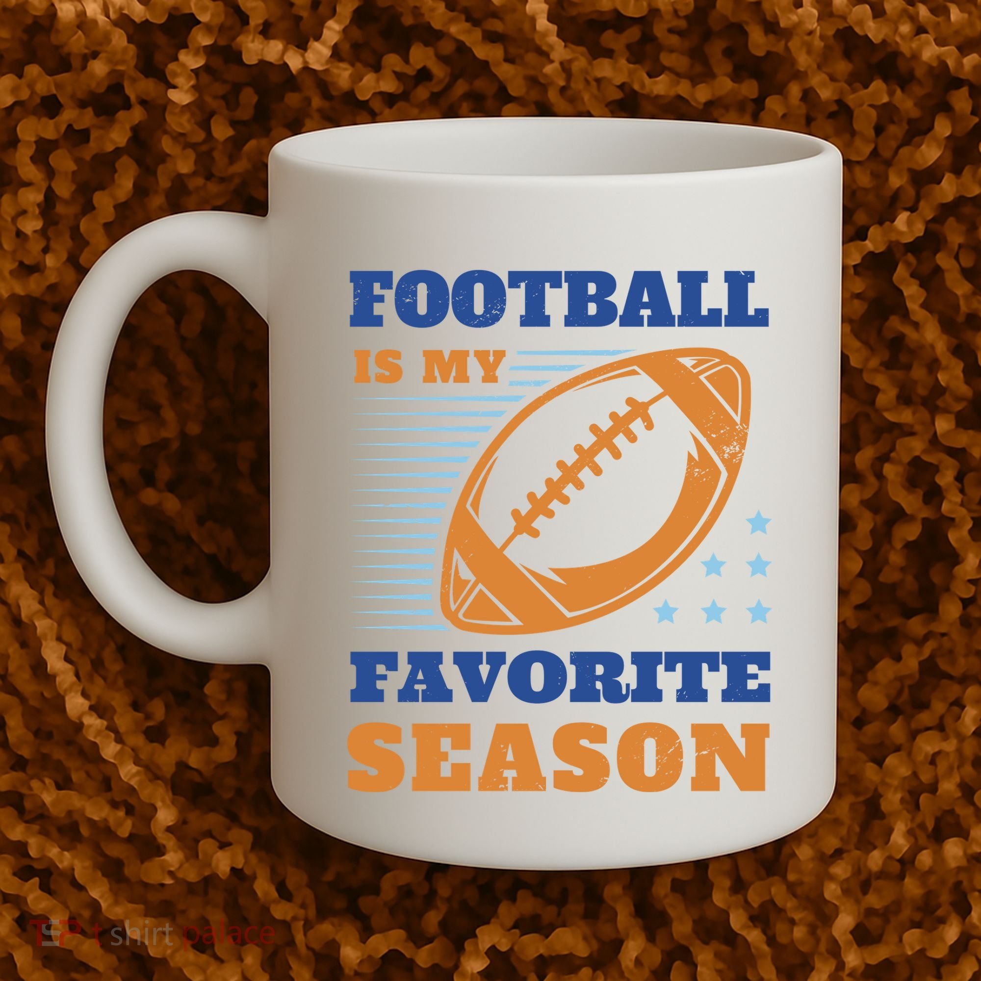 Football Is My Favorite Season Coffee Mug