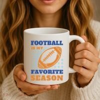 Football Is My Favorite Season Coffee Mug thumb 3