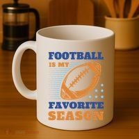 Football Is My Favorite Season Coffee Mug thumb 4