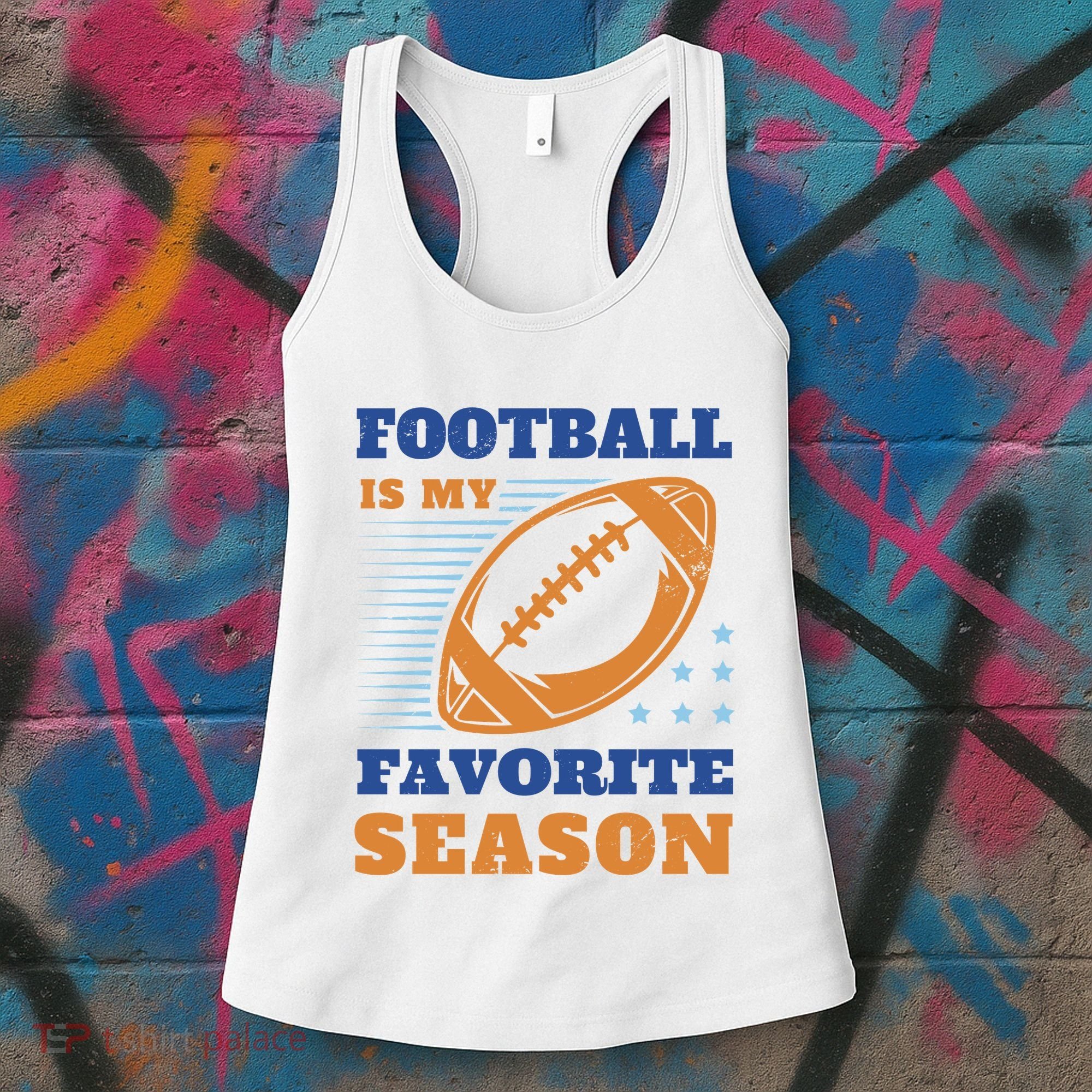 Football Is My Favorite Season Women's Tank Top