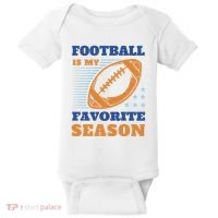 Football Is My Favorite Season Baby Bodysuit thumb 0