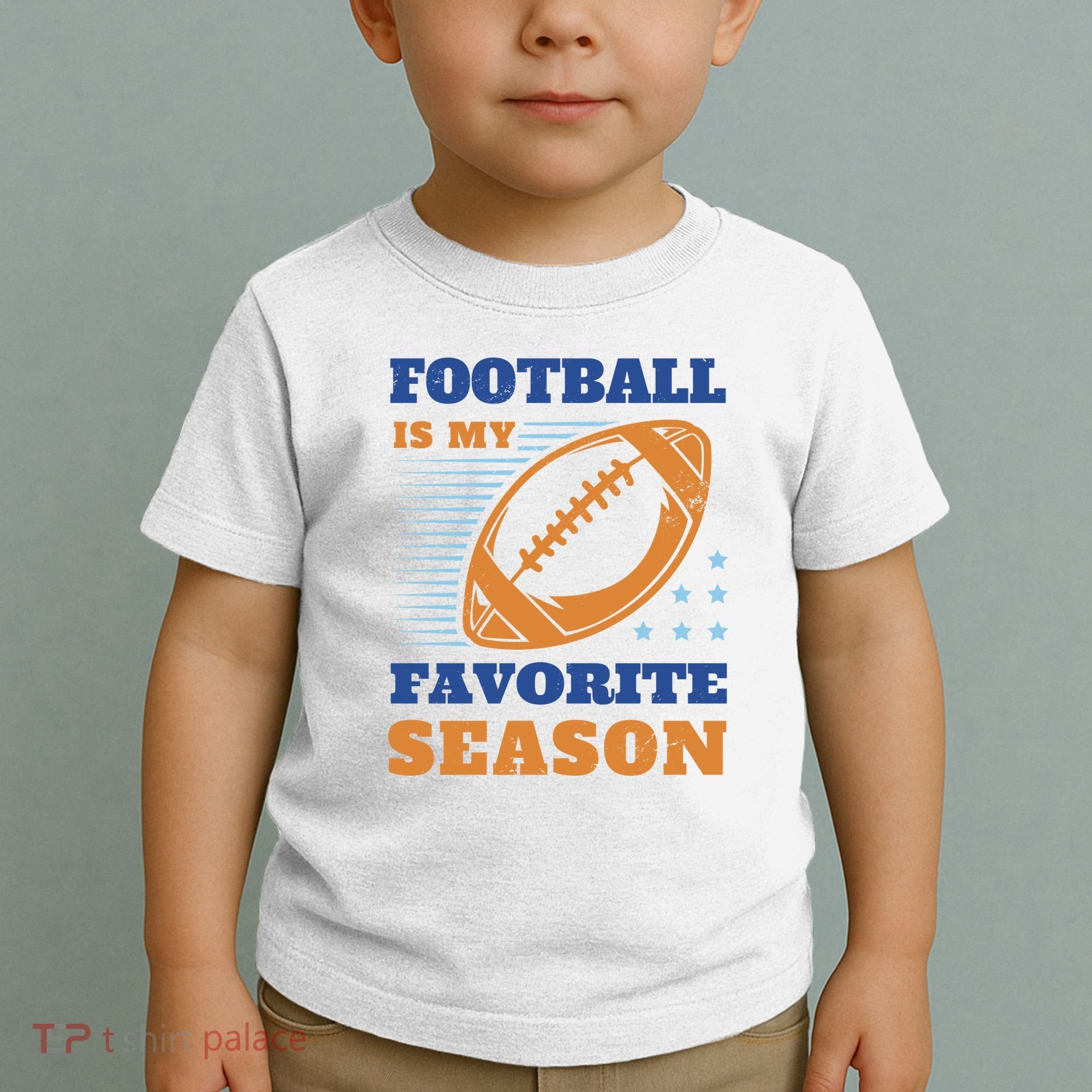 Football Is My Favorite Season Toddler T-Shirt