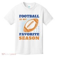 Football Is My Favorite Season Kids T-Shirt thumb 0