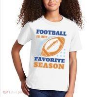 Football Is My Favorite Season Kids T-Shirt thumb 2