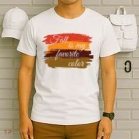 Fall Is My Favorite Color Autumn Season T-Shirt thumb 6