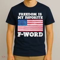 Freedom is my Favorite F Word Liberty conservative America T-Shirt thumb 3