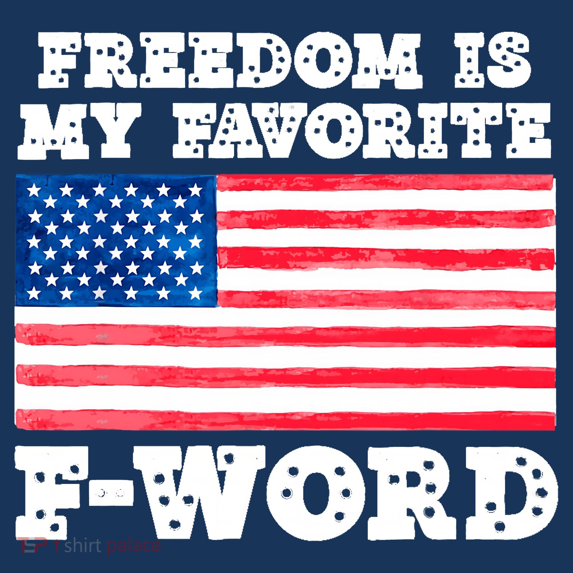 Freedom is my Favorite F Word Liberty conservative America Coaster