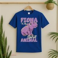Fiona Is My Spirit Animal Baby Hippo Hippopotamus Lover Funny Gift T-Shirt thumb 2