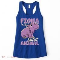 Fiona Is My Spirit Animal Baby Hippo Hippopotamus Lover Funny Gift Women's Tank Top thumb 0