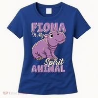 Fiona Is My Spirit Animal Baby Hippo Hippopotamus Lover Funny Gift Women's T-Shirt thumb 0