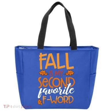 Fall Is My Second Favorite F Word Funny Autumn Gift Tote Bag