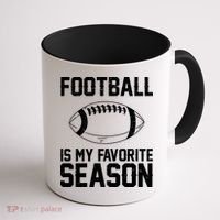 Football Is My Favorite Season Coffee Mug thumb 1
