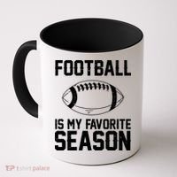 Football Is My Favorite Season Coffee Mug thumb 0