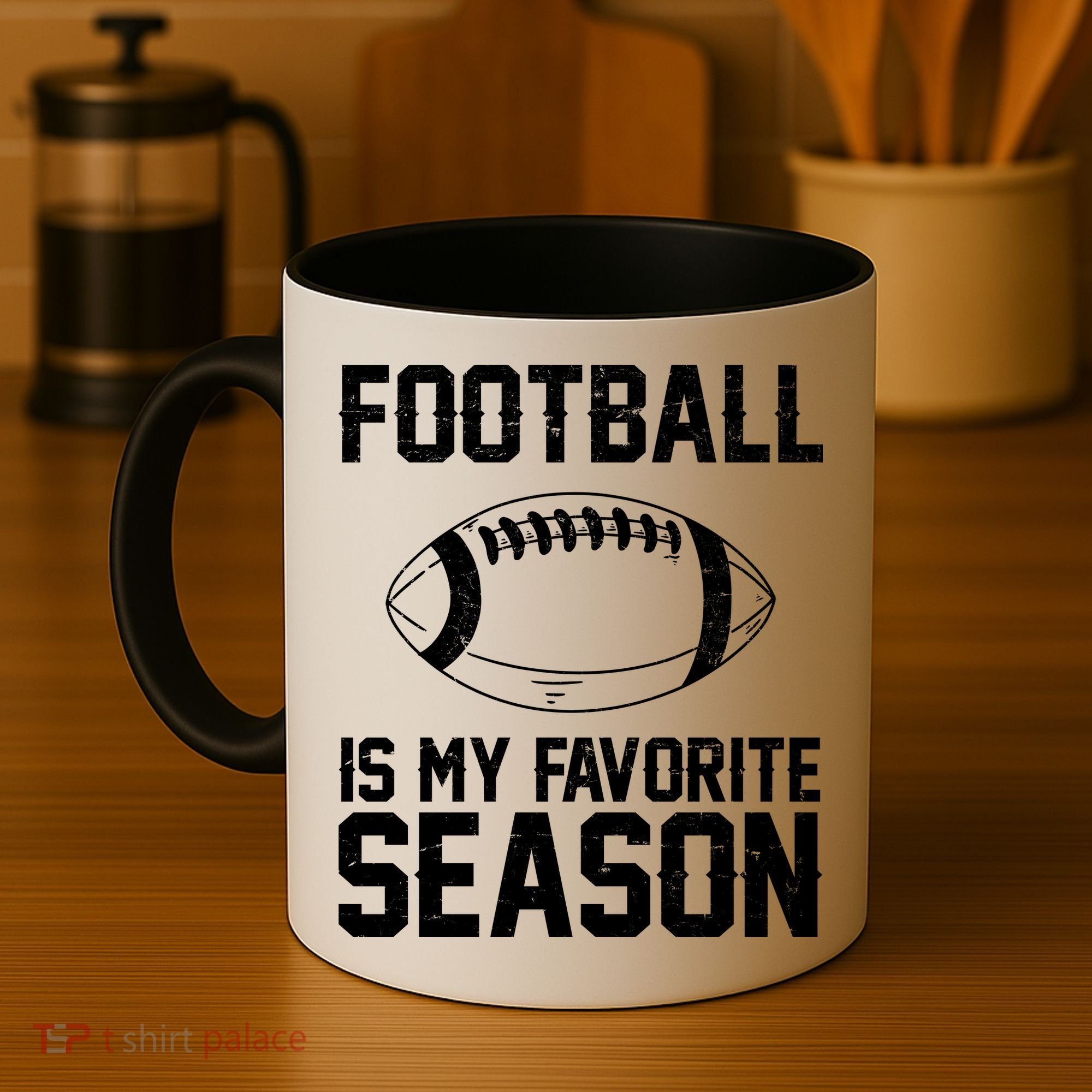 Football Is My Favorite Season Coffee Mug
