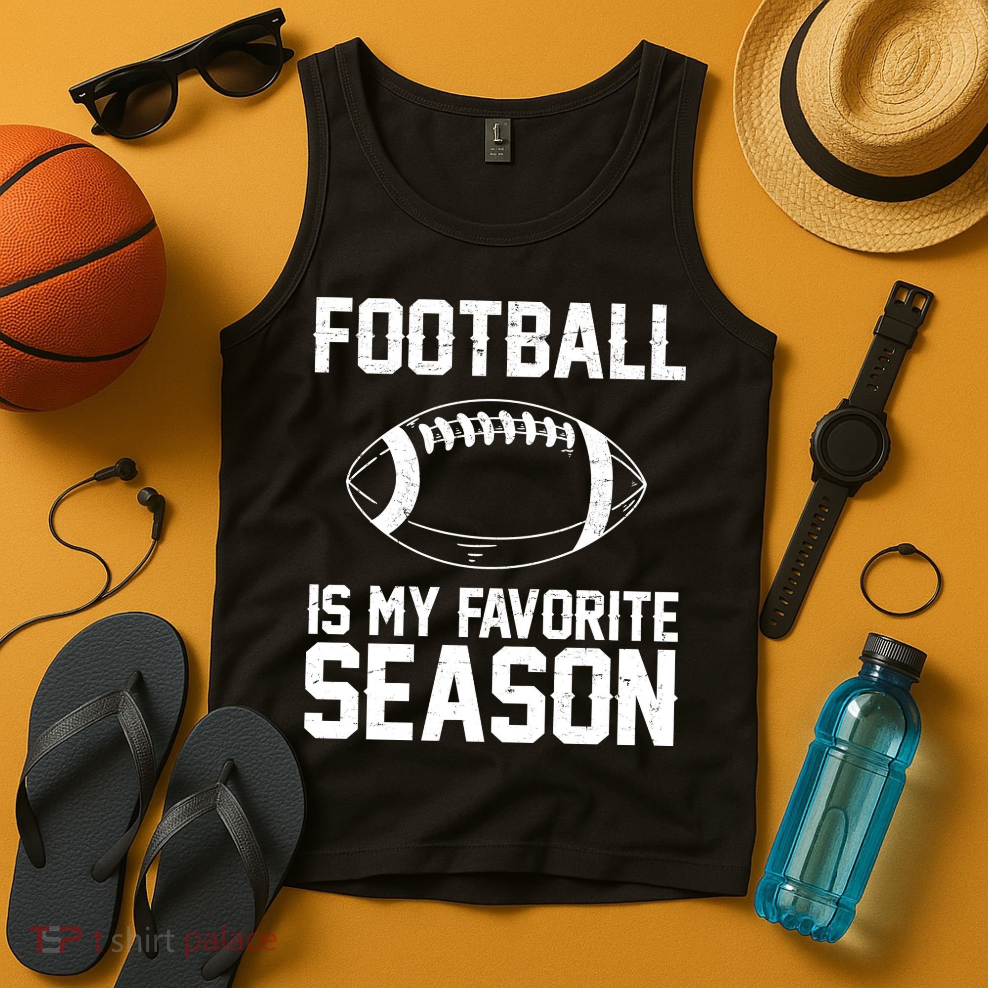 Football Is My Favorite Season Tank Top