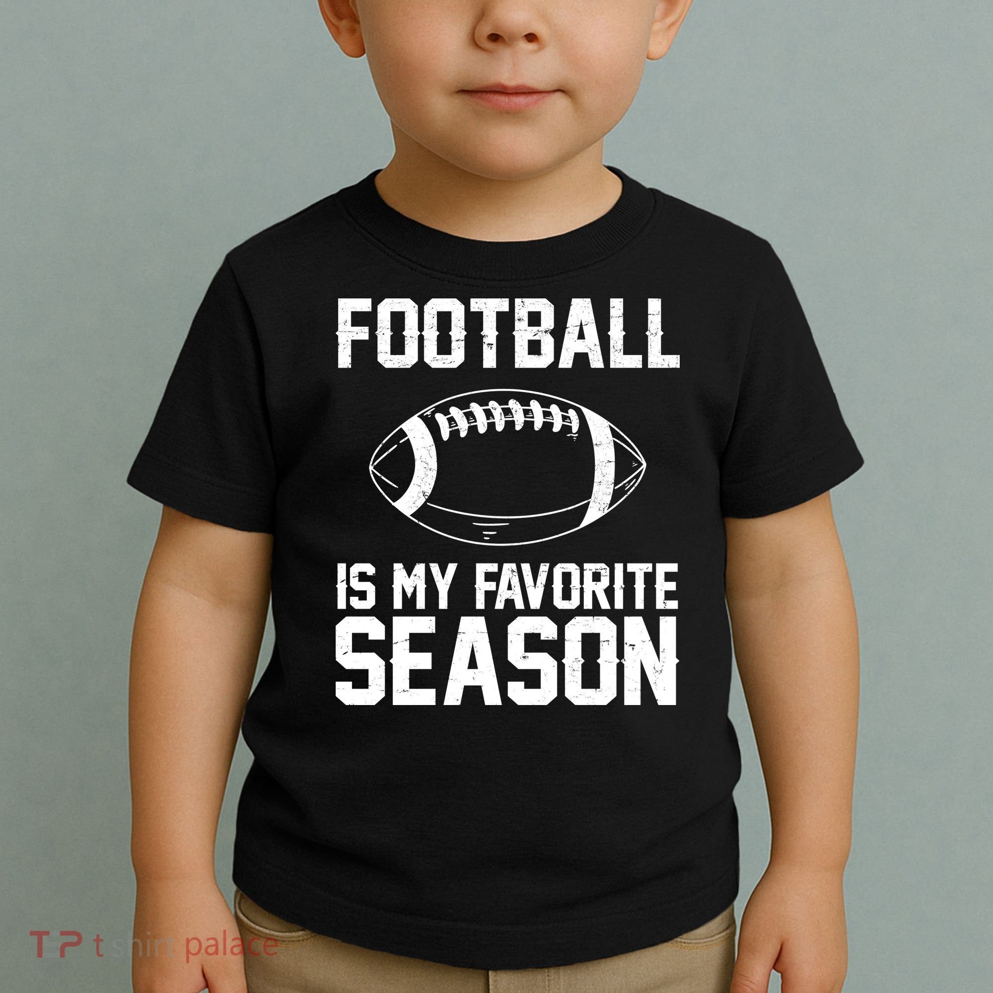 Football Is My Favorite Season Toddler T-Shirt