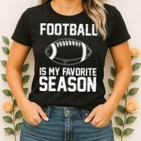 Football Is My Favorite Season Women's T-Shirt thumb 2