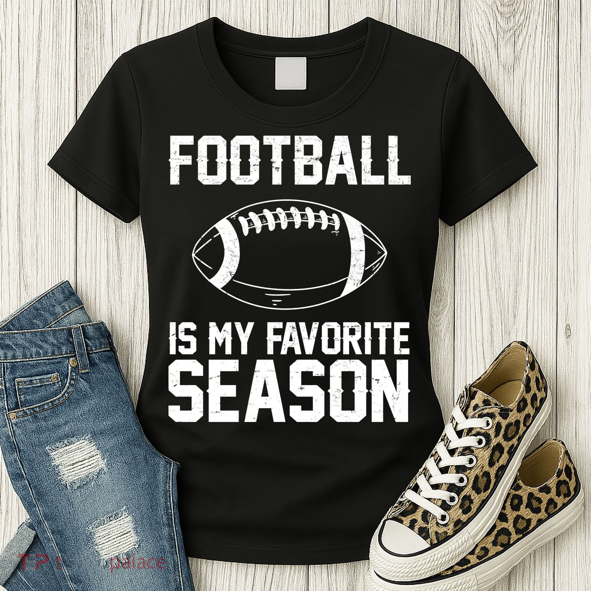 Football Is My Favorite Season Women's T-Shirt