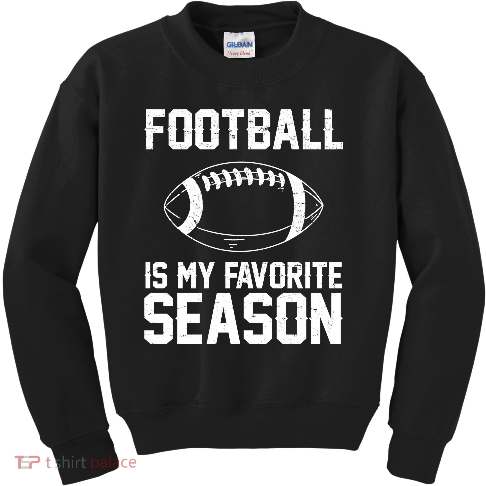 Football Is My Favorite Season Kids Sweatshirt