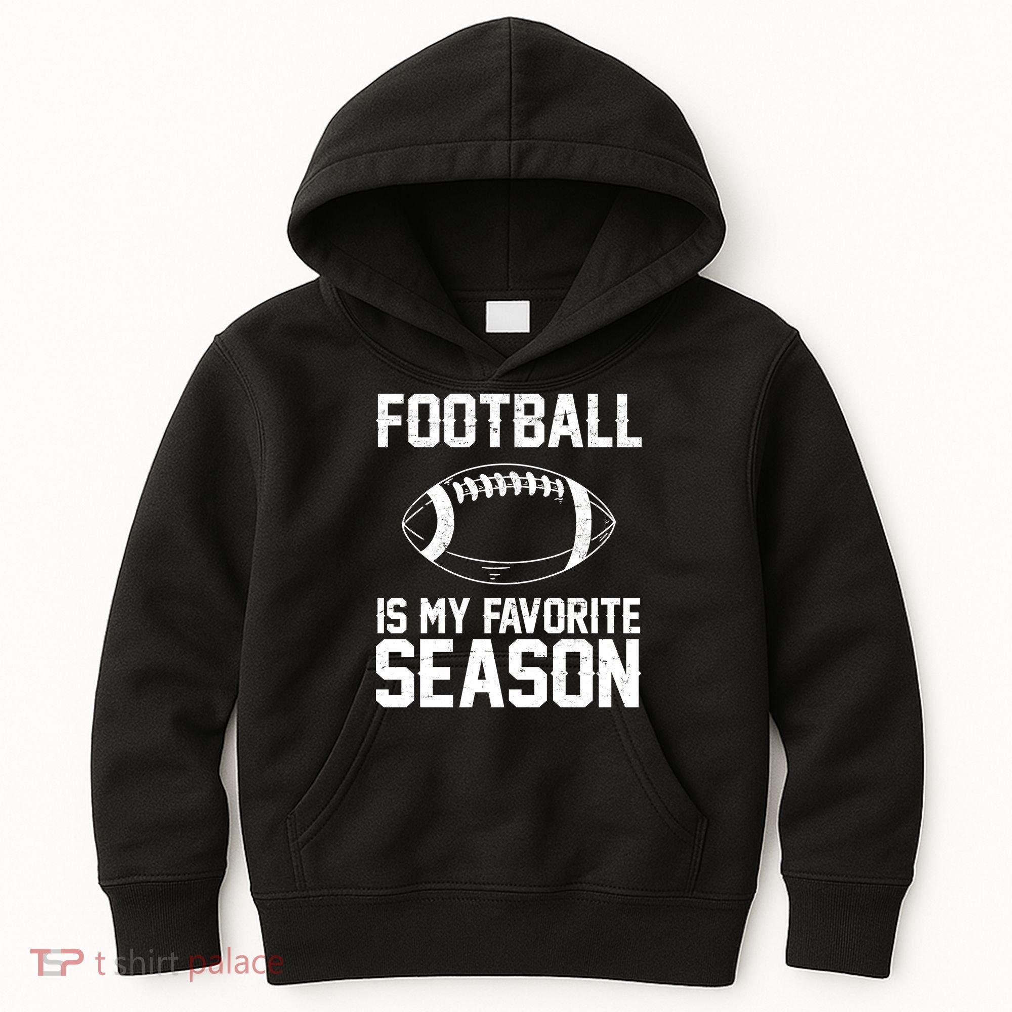 Football Is My Favorite Season Kids Hoodie