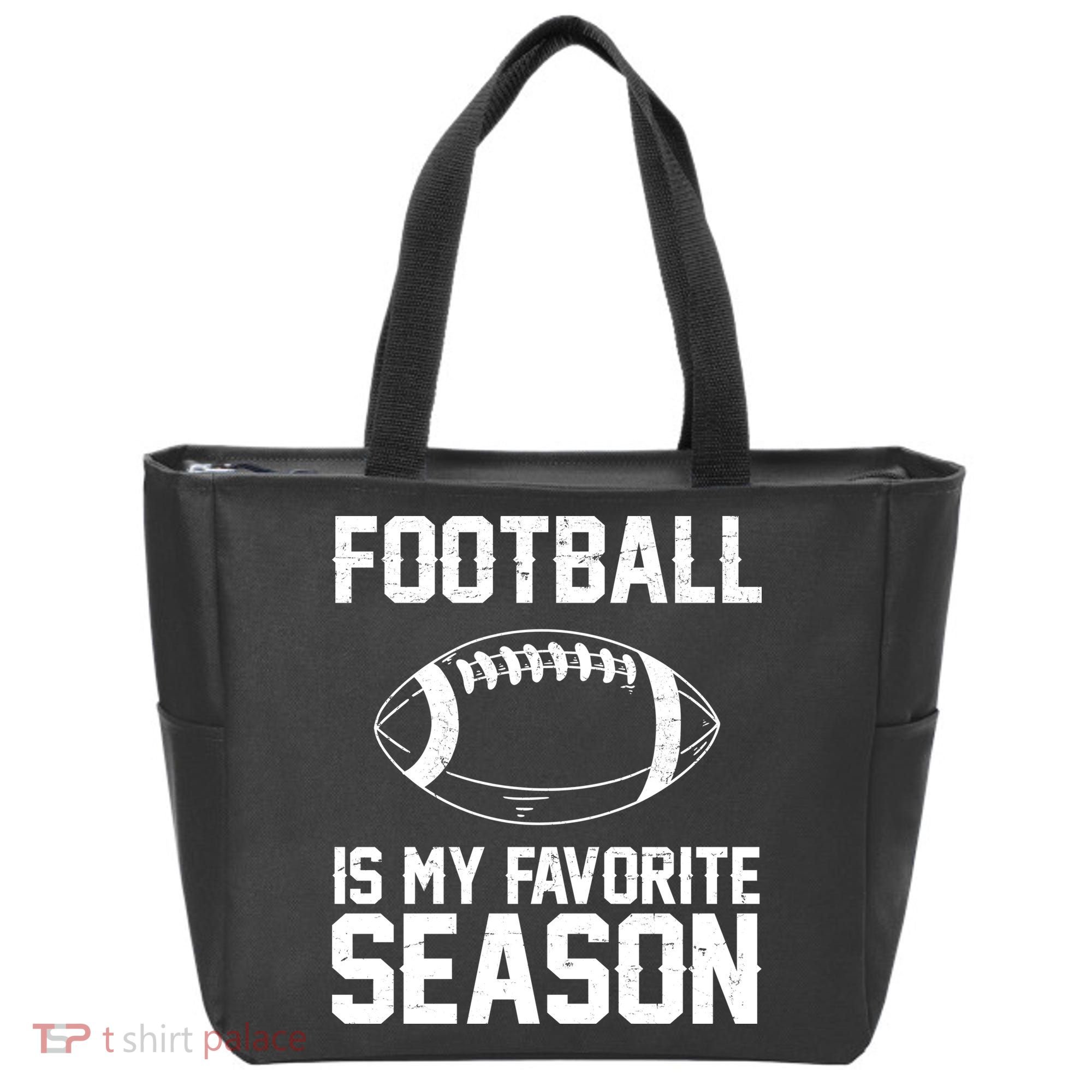 Football Is My Favorite Season Tote Bag