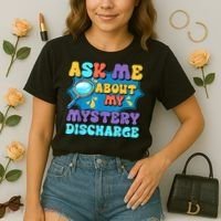 Fun Inappropriate Mystery Discharge Embarrassing Adult Humor Comfort Colors Boxy T-Shirt thumb 2
