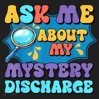 Fun Inappropriate Mystery Discharge Embarrassing Adult Humor Comfort Colors Boxy T-Shirt thumb 3