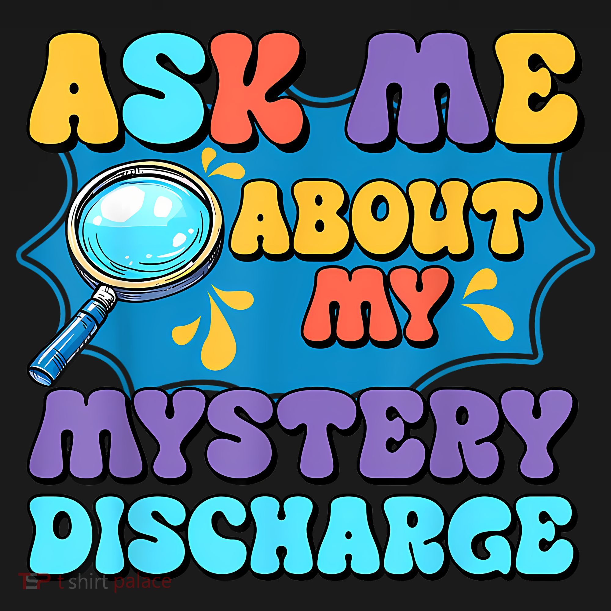 Fun Inappropriate Mystery Discharge Embarrassing Adult Humor Tote Bag