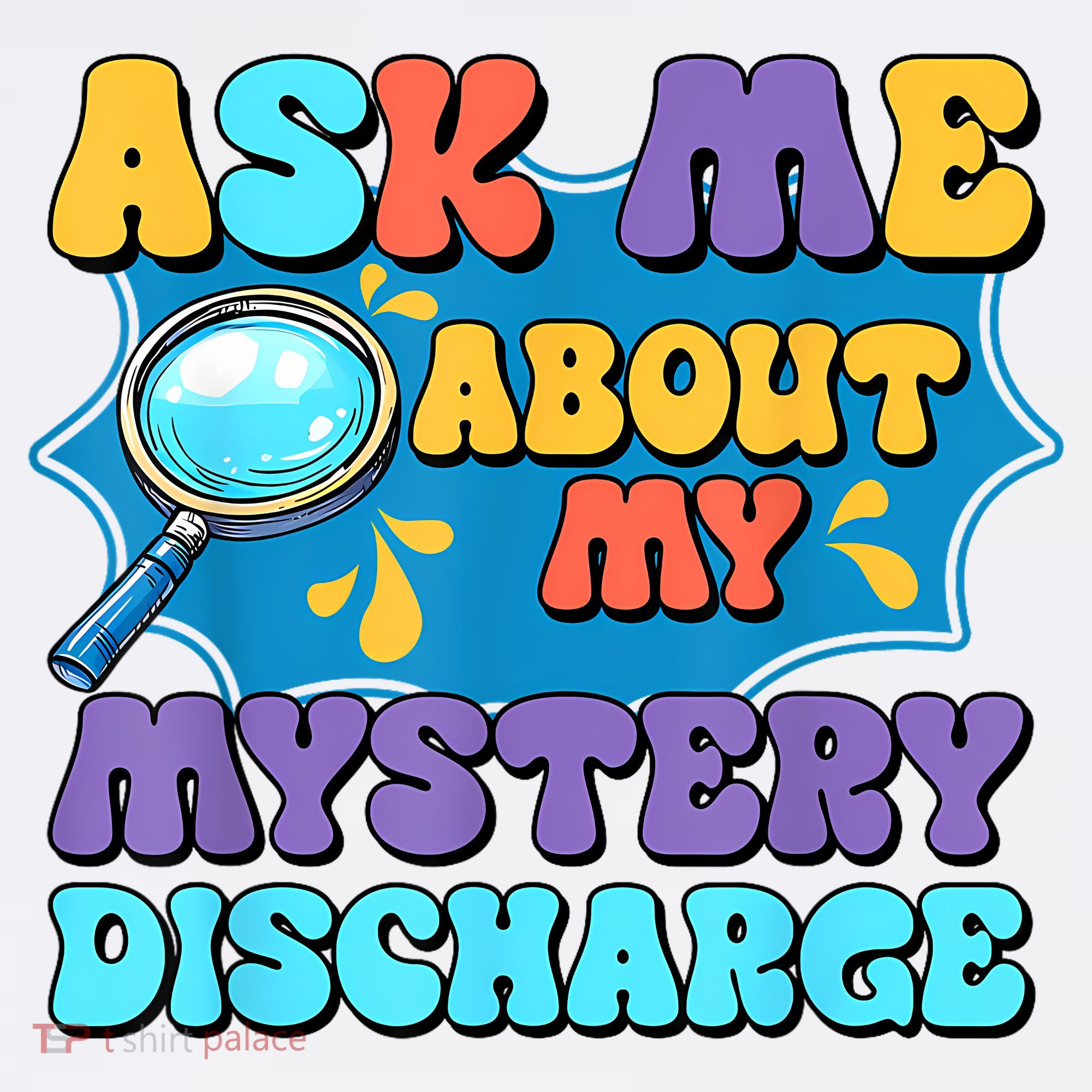 Fun Inappropriate Mystery Discharge Embarrassing Adult Humor Women's Hoodie